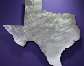 23" Texas, Texas Wall Decor, Big Texas, Metal Texas, Texas Wall Art, Metal Wall Art, Home Decor, Texas Pride, Made in Texas, One Love Metals