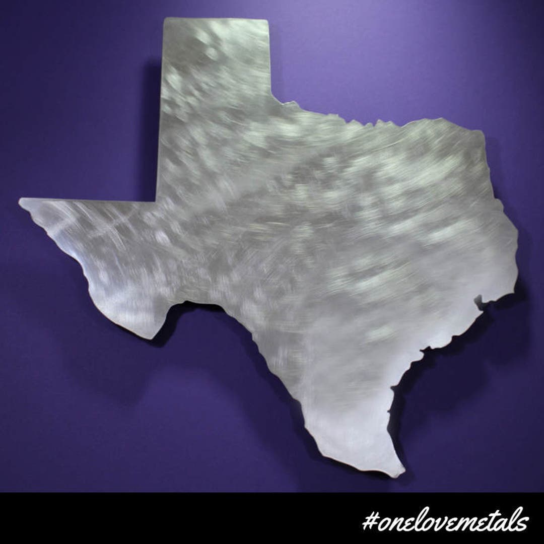 36 Metal Wall Art, Texas, Made in Steel, Made in Texas, Texas
