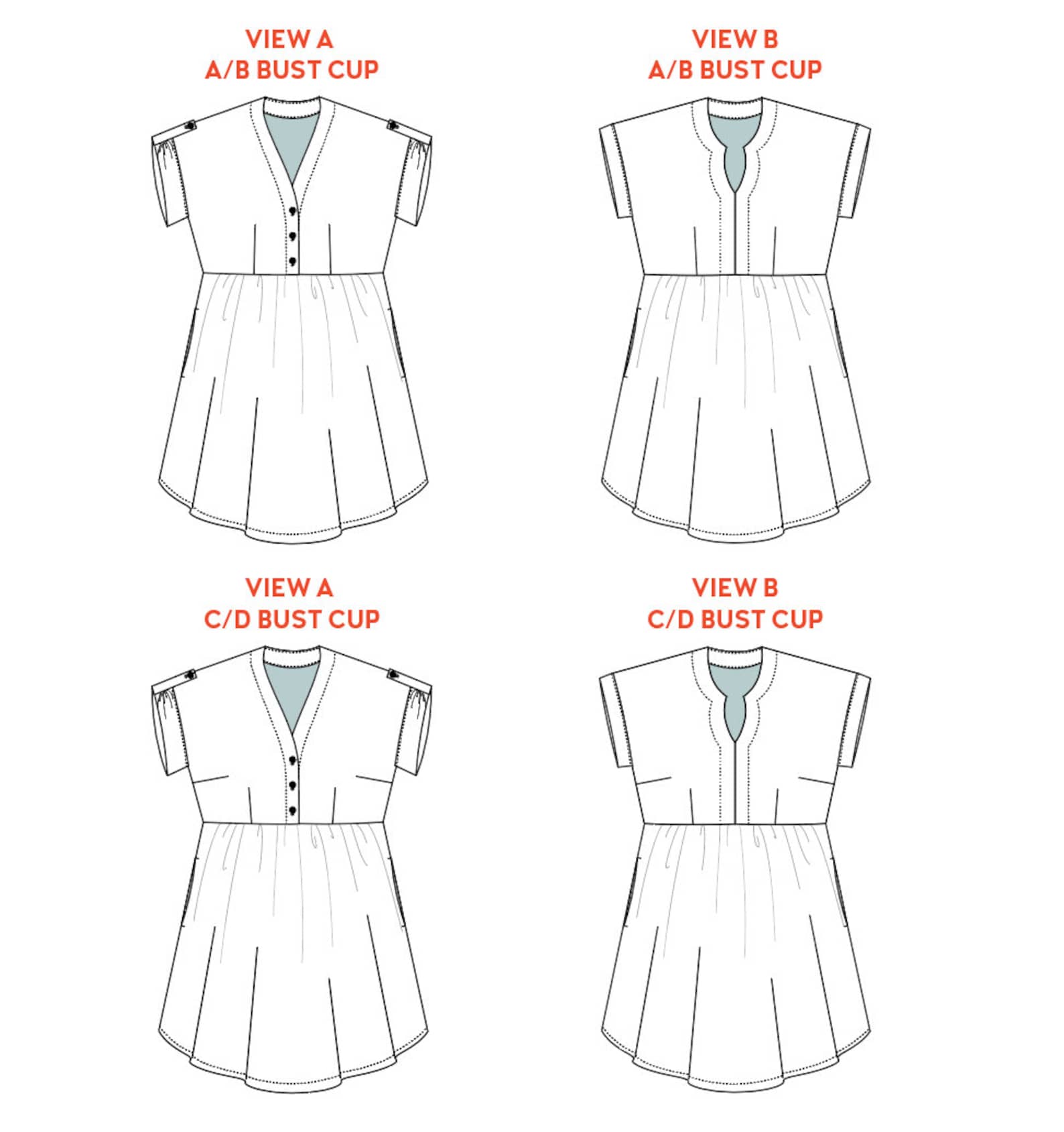 Fringe PDF Sewing Pattern Etsy