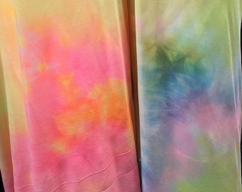 New Tie dye - MESH Fabrics mesh fabric Sold by the Yard- nylon Spandex 4 way stretch Dance-wear 60” wide