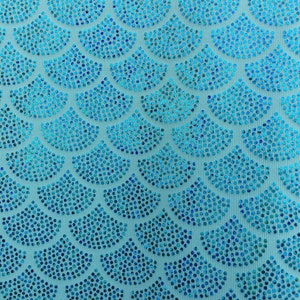 Mermaid Fabric Hologram Fish Scales Stretch Spandex 58 Sold By YardDotted image 4