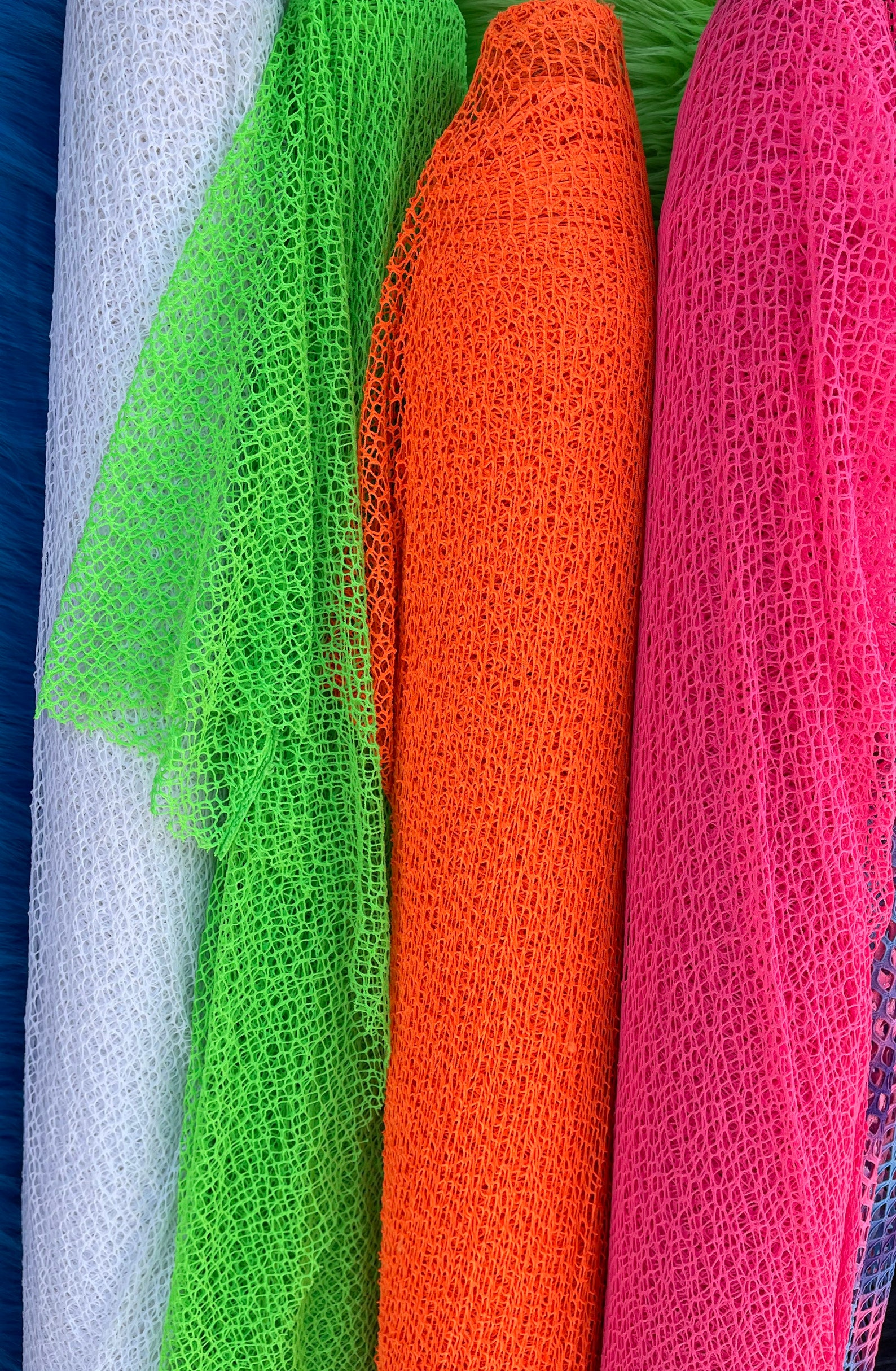 colored fishnets