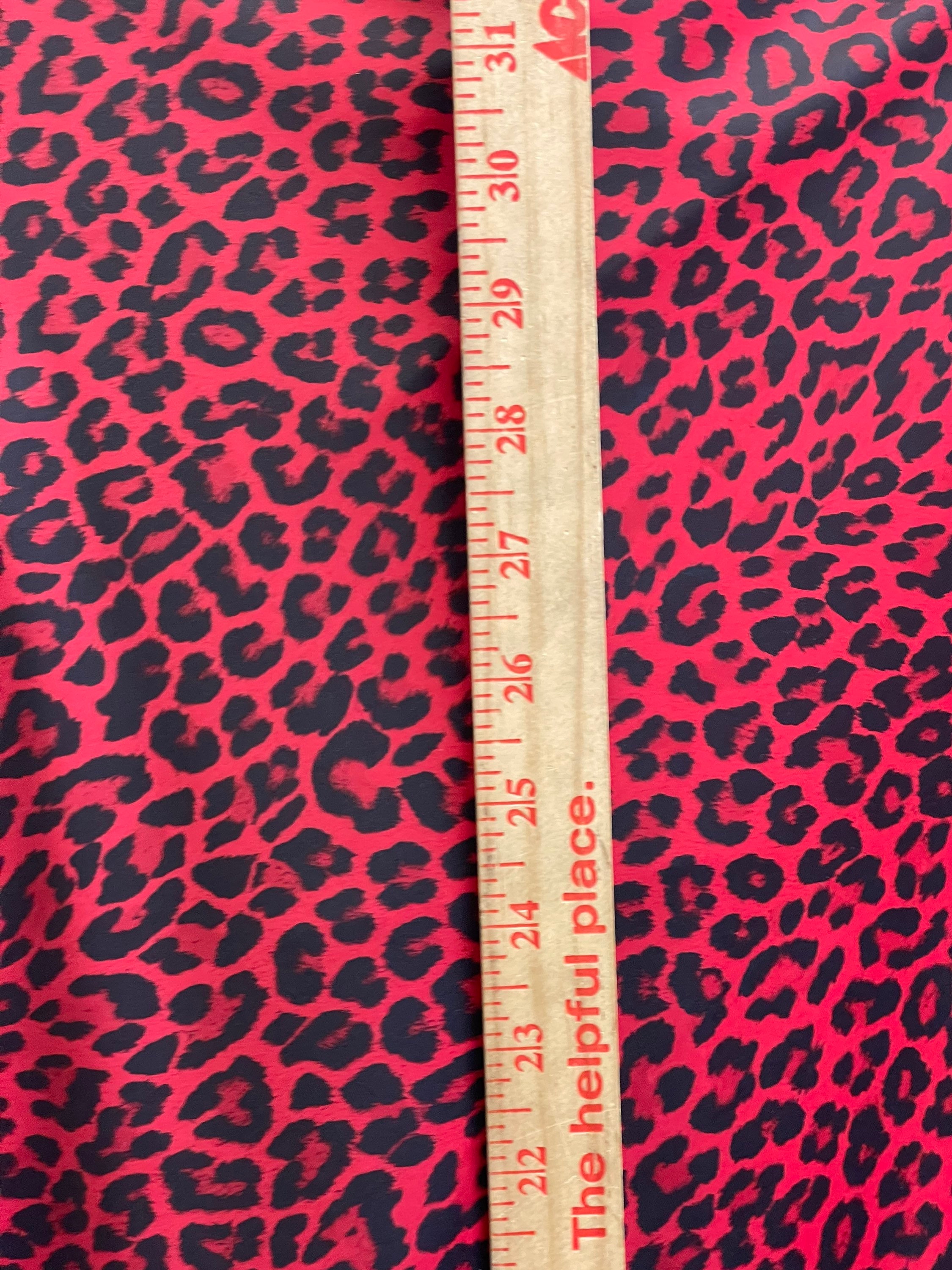 Red Cheetah Print Etsy Canada