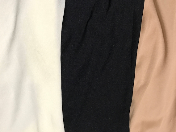Helenca Lining Fabric Sold by the Yard- Durable Smooth Swimwear & Dance-wear Lining -Black, White and Nude Lining -4 way Stretch