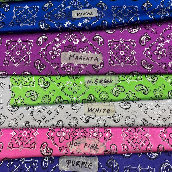 Stretch Bandana Etsy