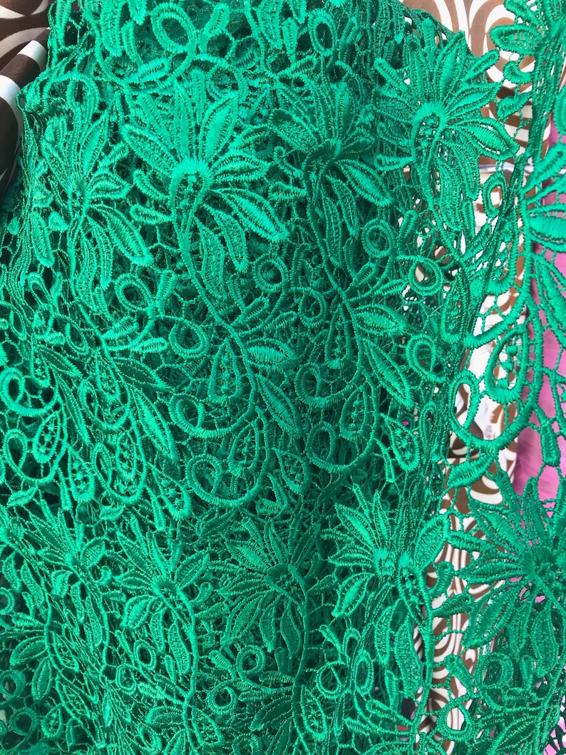 Classic Guipure Lace Fabric Sold by Yard 45 Multiple Etsy