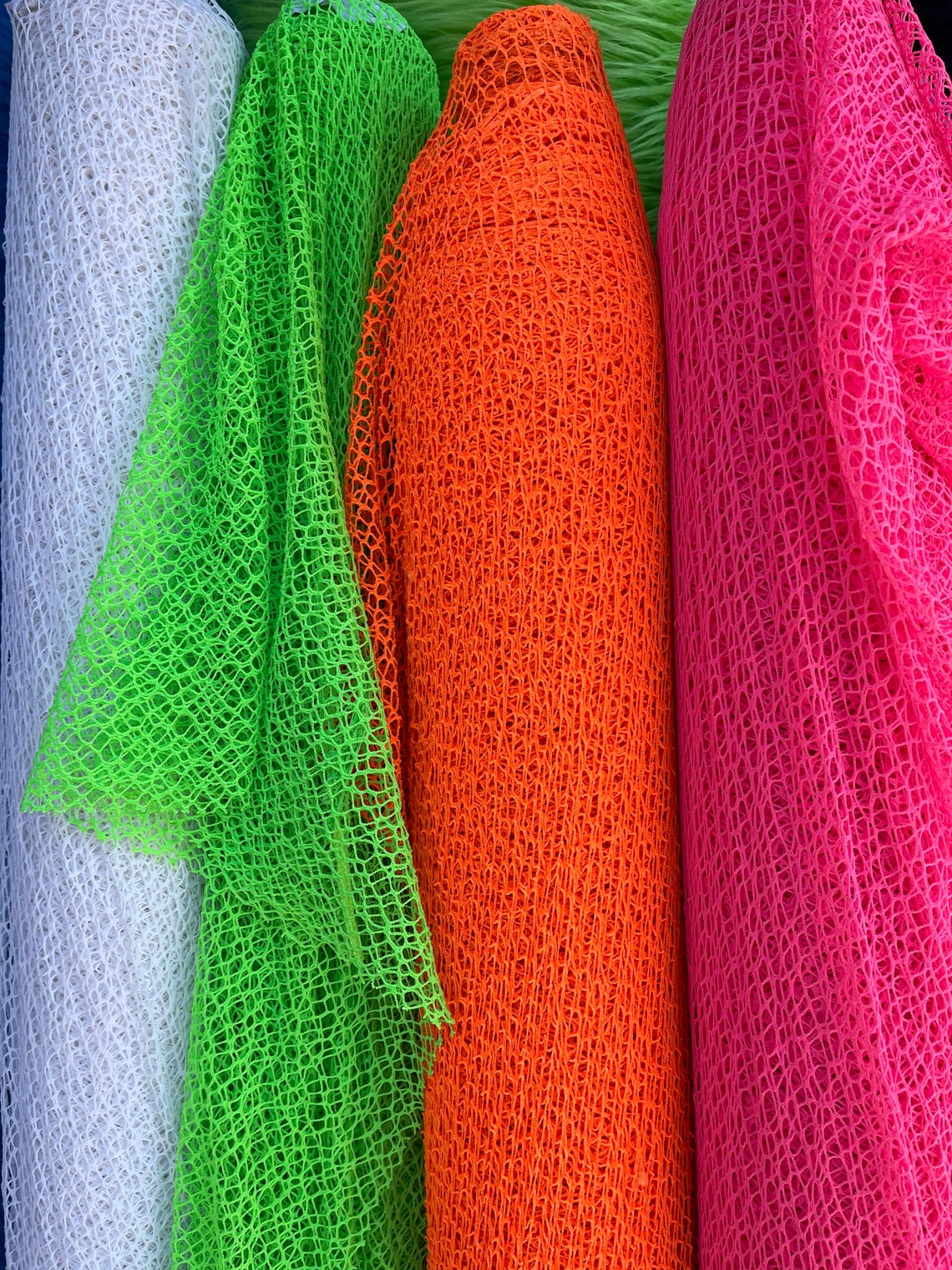 colored fishnets