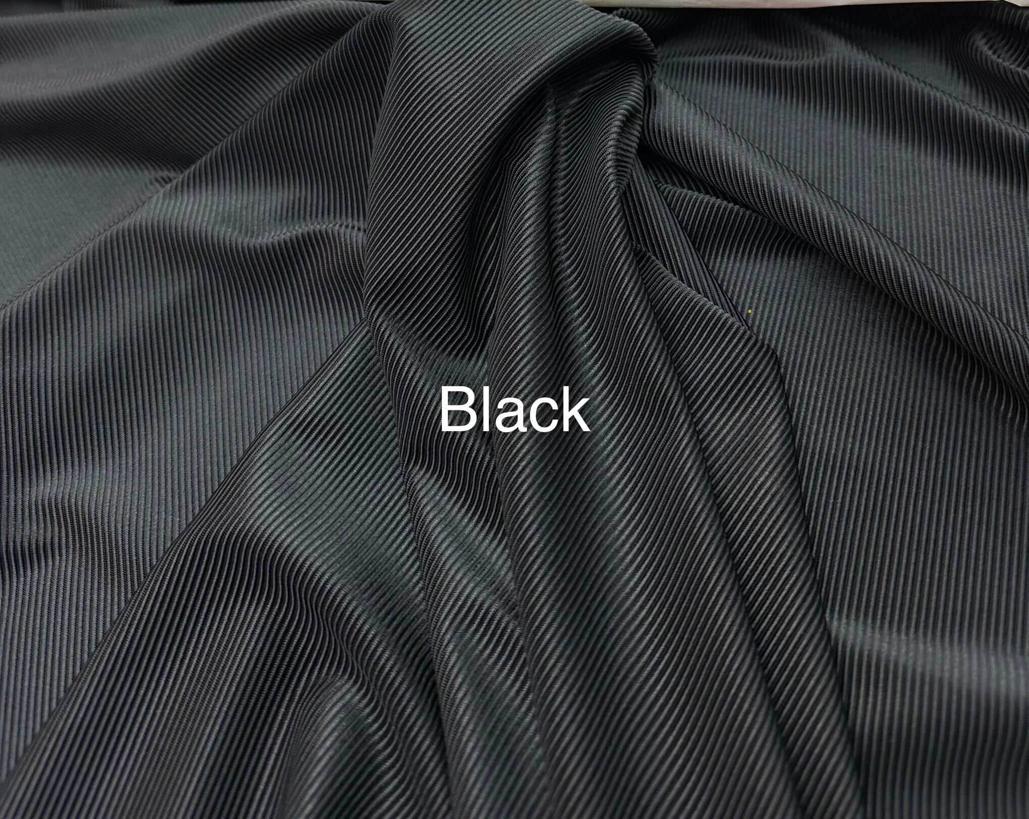 New Ribbed Spandex Luxury Nylon Spandex 4-way Stretch 60” Wide Ribbed ...