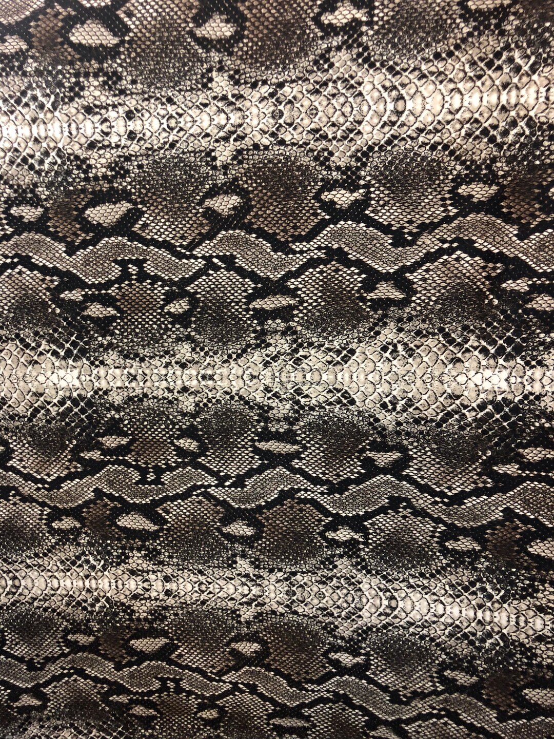 Sale Snake Print on Spandex Fabric Sold by the Yard Brown Natural Snake ...
