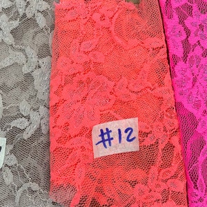 Stretch Lace Fabric. Lingerie lace 4 way stretch soft lace fabric. 56” wide. Fabric sold by yard(13 colors available) image 8