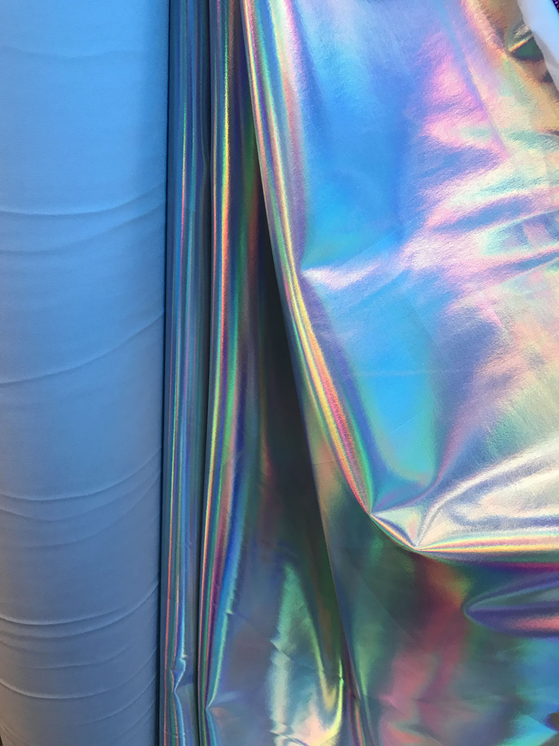 NEW Iridescent Foil on Spandex Fabric Sold by Yard shinny - Etsy Canada