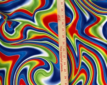 New abstract lava design print on best quality of nylon spandex 4-way stretch 58/60” Sold by the YD. Ships Worldwide from L.A CA- 3 colors