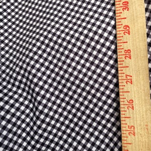 Gingham Squares Printed Nylon Spandex Fabric 4 Way Stretch 60 Wide ...