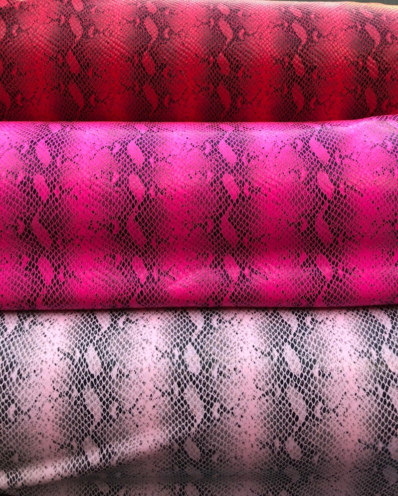 Snake Print Nylon Spandex Fabric 4 Way Stretch 60 Width/ Etsy