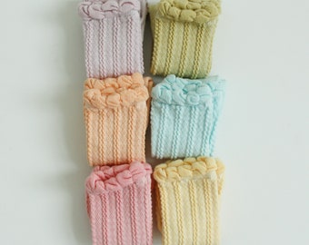 SPRING 2023 Ruffle top Hand dyed knee high socks, LIMITED EDITION,colored knee high,  baby socks, baby knee high socks, toddler girls