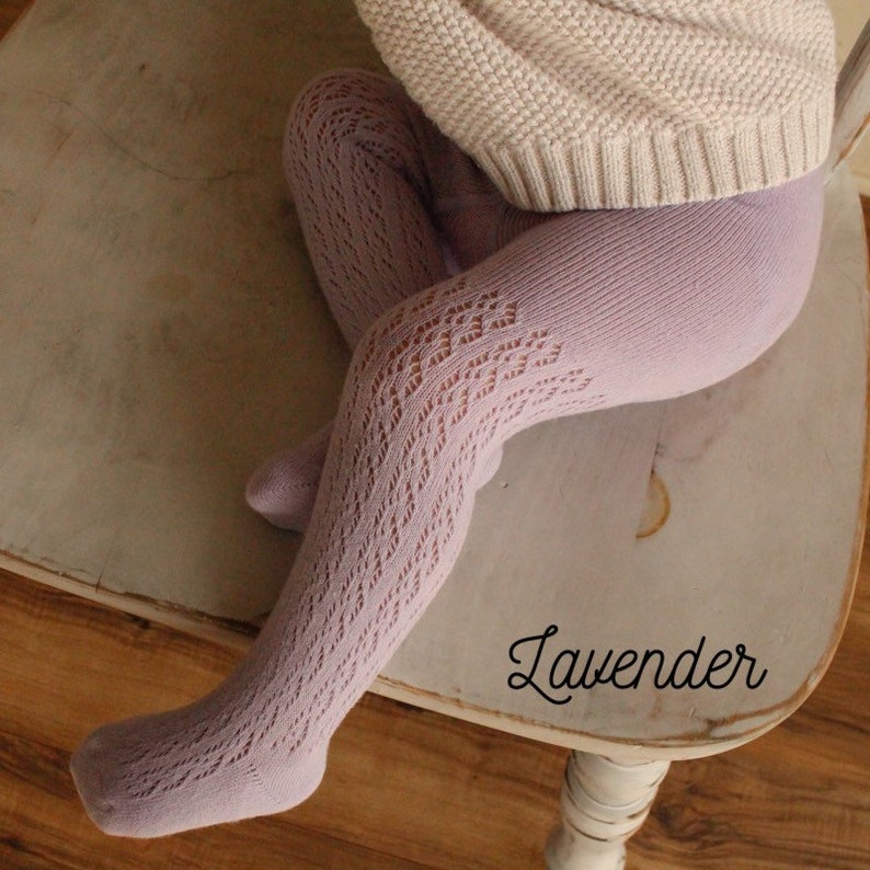 LIMITED EDITION girls tights baby tights baby tights lightweight tights 2020 crochet Spring colored tights Hand dyed