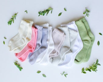 Ankle Stripe Socks, girl sock, baby socks, cute baby socks, ankle socks.