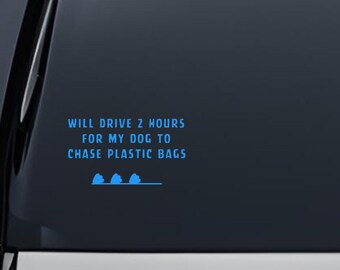 Will Drive Two Hours FASTCAT Decal