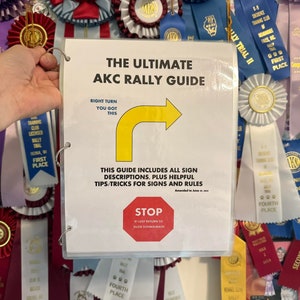 AKC Rally Sign Descriptions and Tips Guide