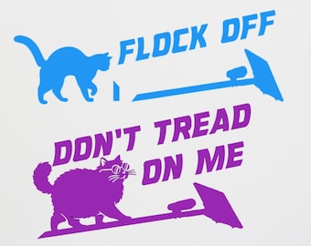 Anti-Flock Vinyl Decals