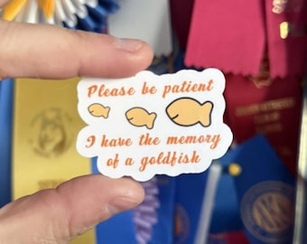 Please Be Patient - Sticker