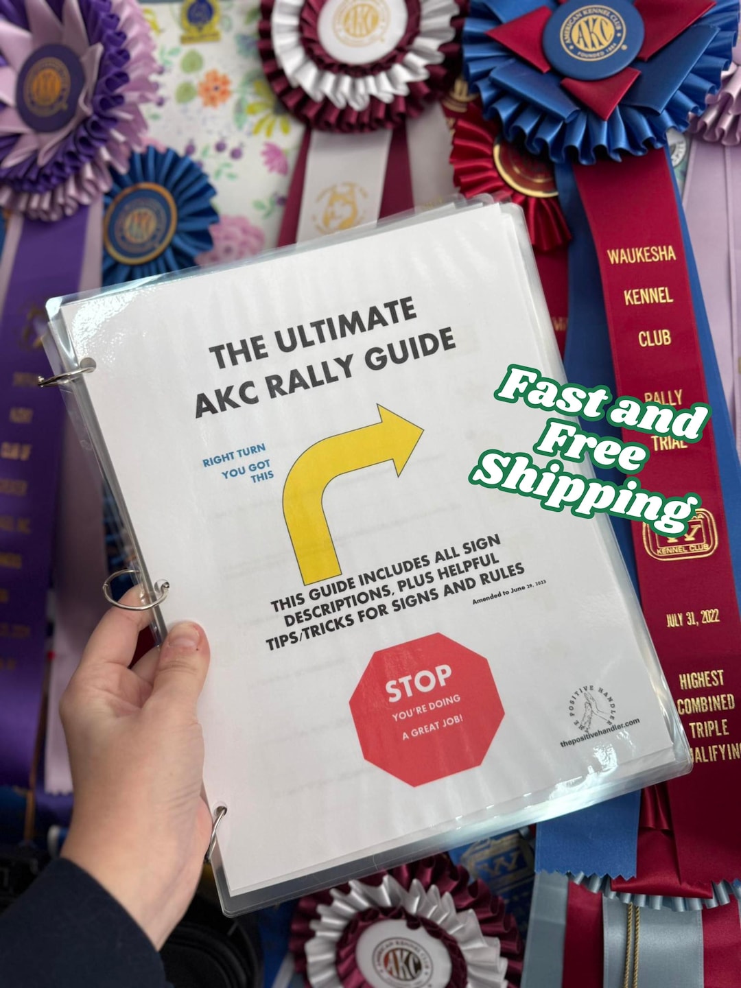 Asca Rally Signs Printable AKC Rally Sign Descriptions and Tips Guide -FAST Shipping! - Etsy