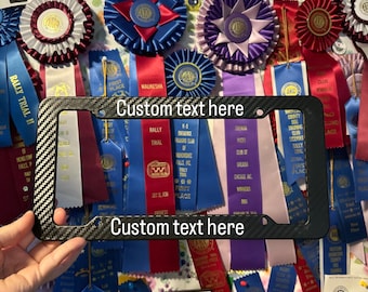 Custom License Plate Frame