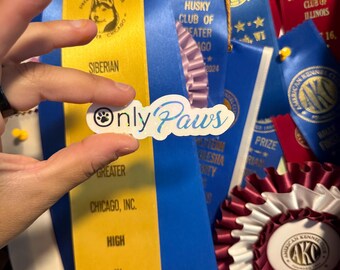 Only Paws Sticker