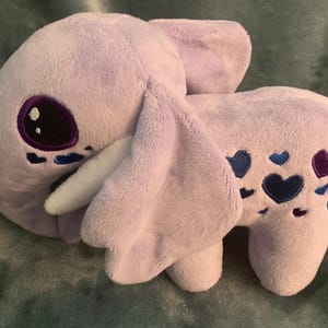 Heart-Covered Elephant Plush (Elovephant)