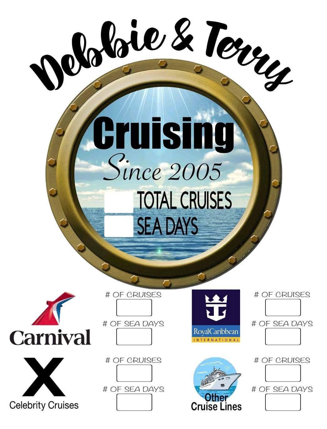 12” X 16” Cruise Door Magnet *ships Free* - Etsy