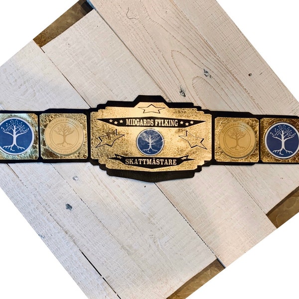 Custom Made Championship Belts