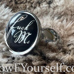 Valentine's day candy heart or cursive butt plug, because love Stainless steel or silicon mature image 7