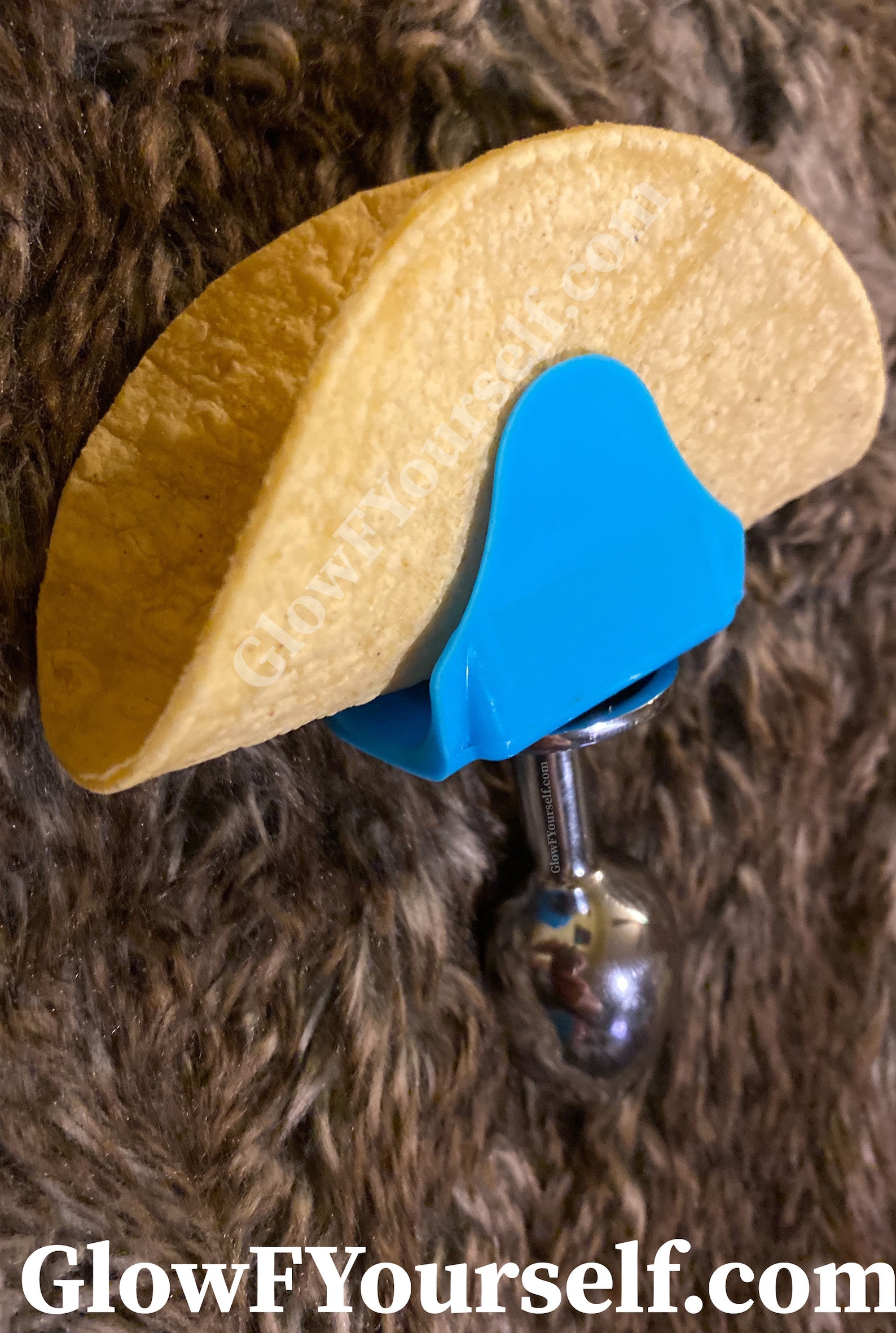 Taco holder butt plug Available in stainless steel or image 0.