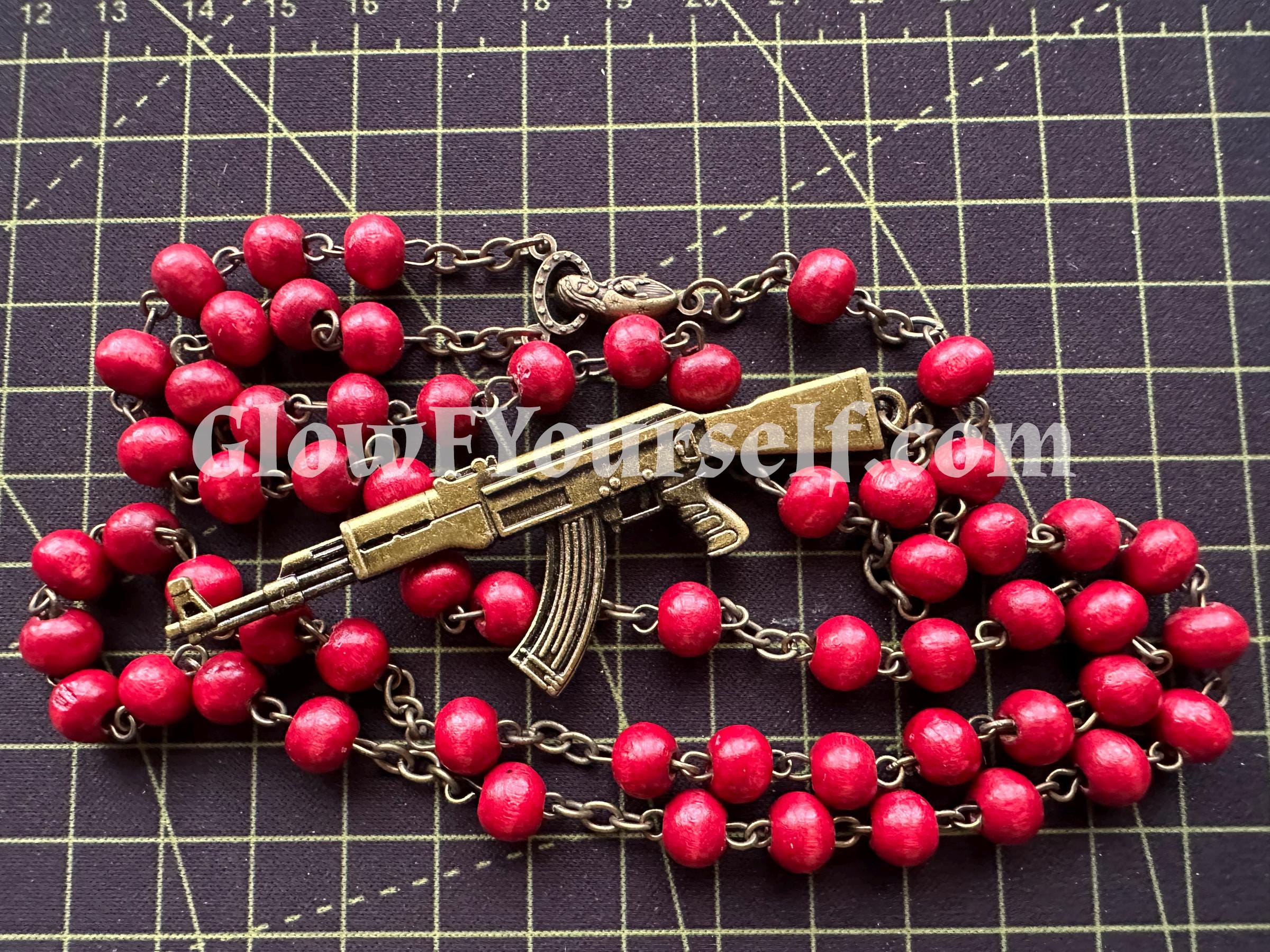 Shotgun, AK-47 or a Sniper Rifle Rosary! Hail Mary, With One of