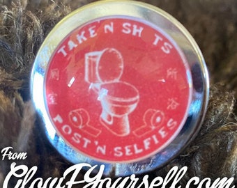 Take'n s'its and post'n selfies official butt plug! Mature adults only