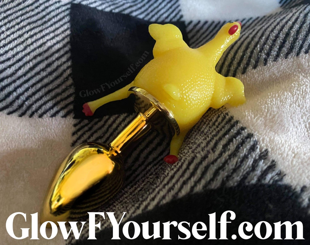 Clucky Cuck the Egg Laying Rubber Chicken Butt Plug Farm - Etsy