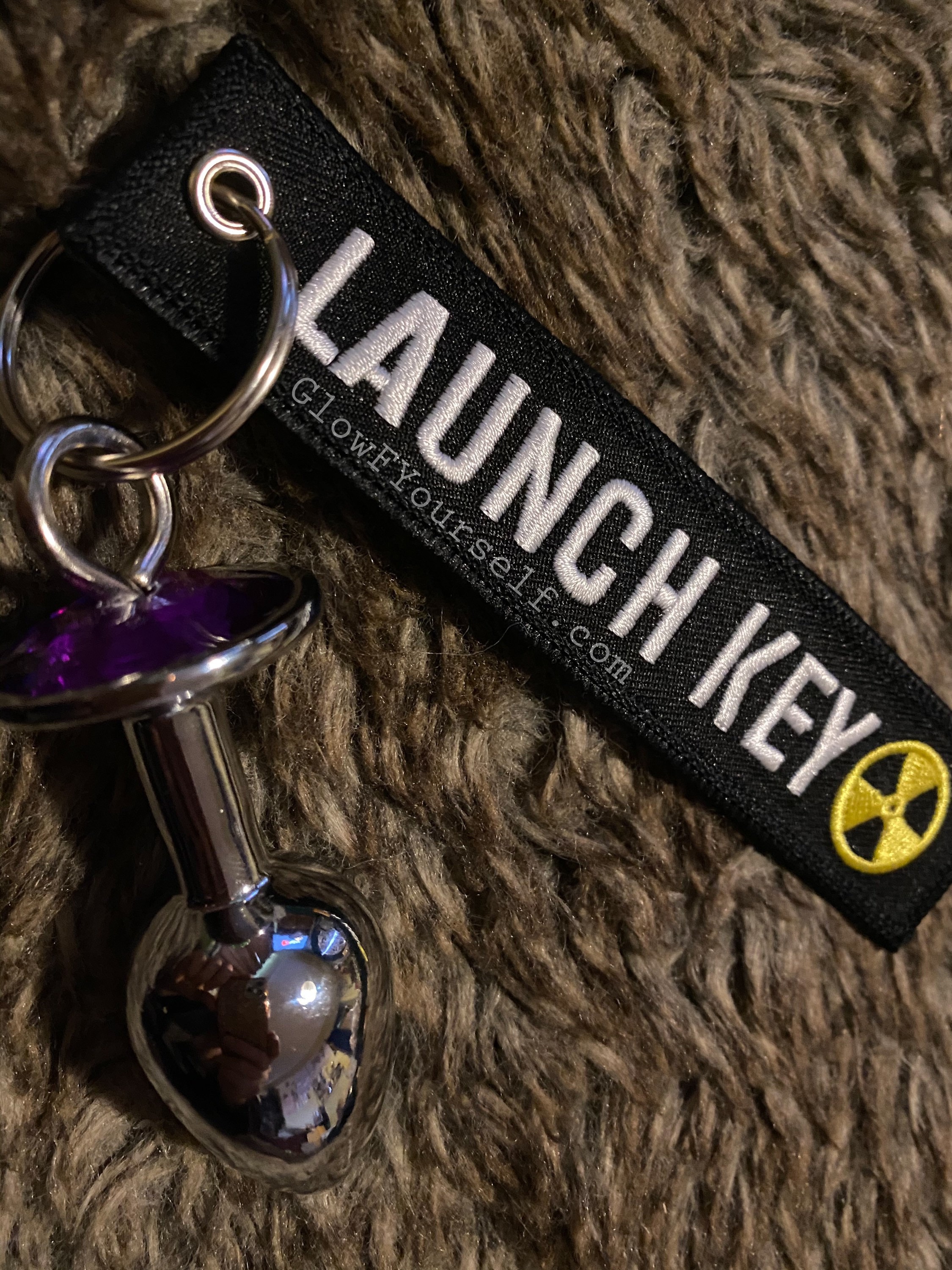 Launch key keychain sale