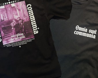 Omnia Sunt Communia - Boxy T shirt