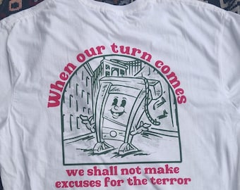 When our turn comes - guillotine - long sleeve T-Shirt