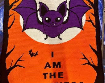 Bat Blanket - GRAPH PATTERN ONLY