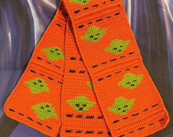 Alien Scarf -  PATTERN ONLY