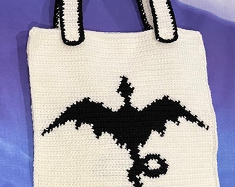 Dragon Tote - PATTERN ONLY
