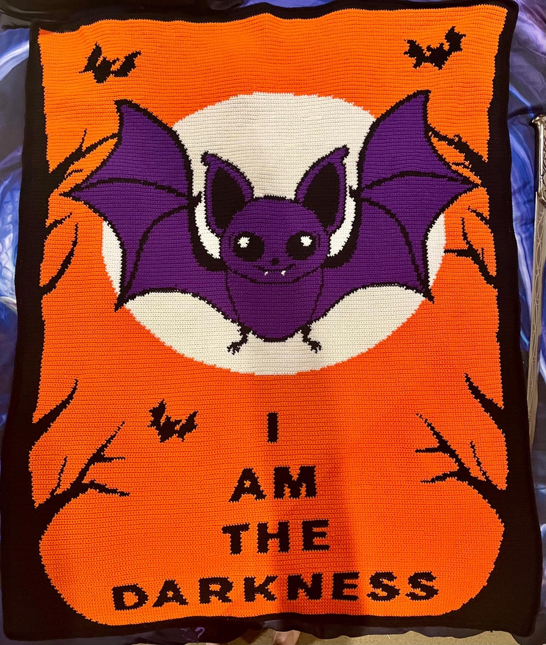 Bat Blanket - GRAPH PATTERN ONLY - Etsy