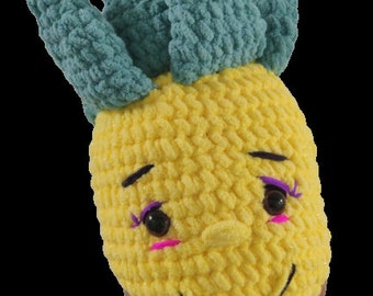 Happy Pineapple Crochet Pattern