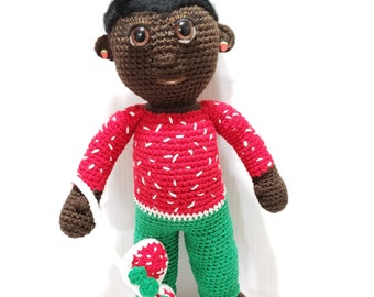 Crochet Doll Pattern Strawberry Themed Sweet Safi