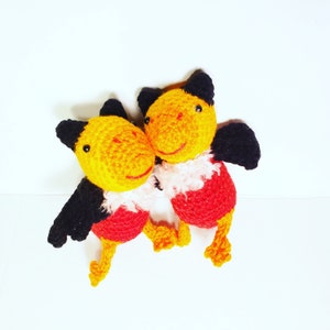 Crochet Bat bird