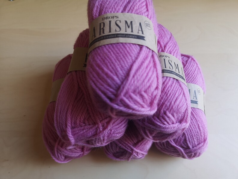 Drops Karisma Superwash DK Wool Yarn 33 Medium Pink Etsy