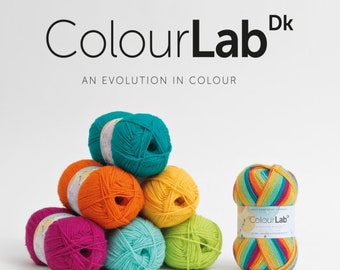 ColourLab DK by West Yorkshire Spinners - 100g of 100% British Wool