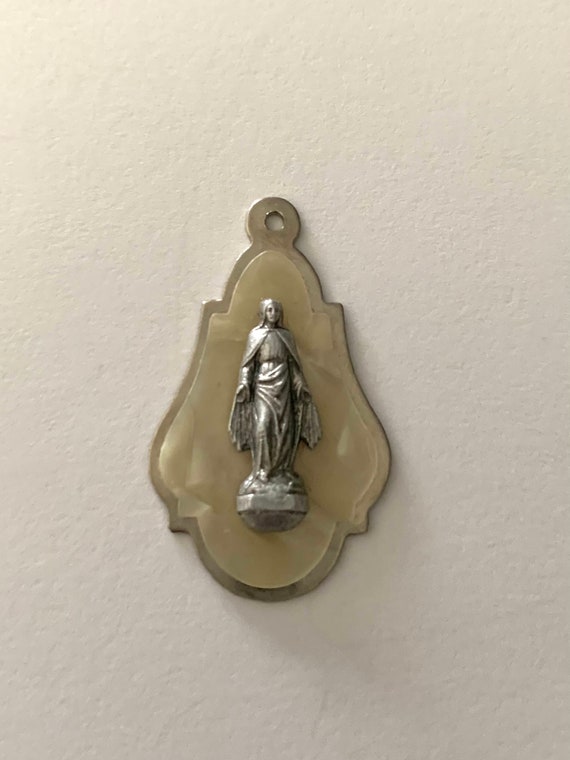 Immaculate Virgin Mary medallion, Immaculate Mary… - image 4