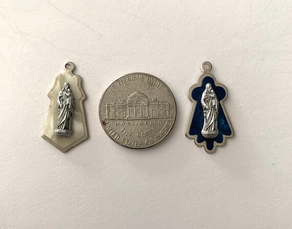 Saint Joseph pendant, Patron Saint religious meda… - image 7